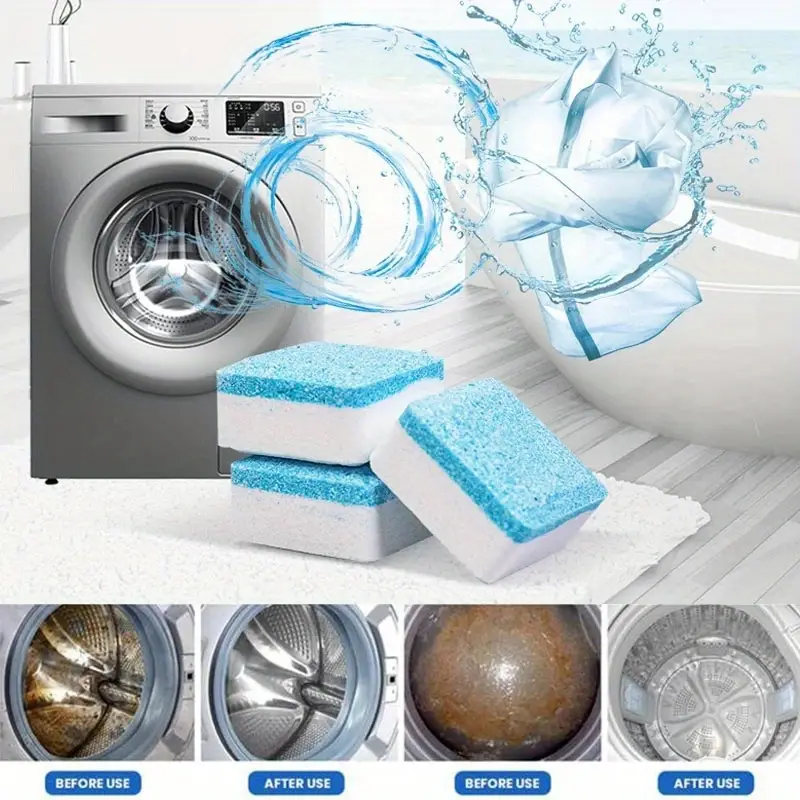 PROMOCION 2X1 - CAJA X 6 PASTILLAS LIMPIADORAS DE LAVADORA – CASA CENTER