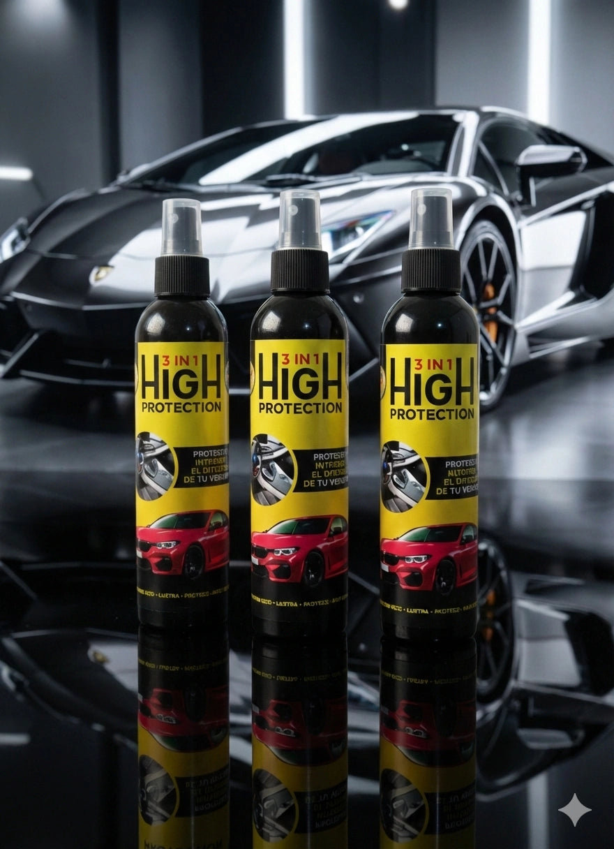 3EN1 High Protection + Full Clean Car — KIT