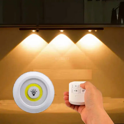 💡 3x Luces Led + Control Remoto 🔦